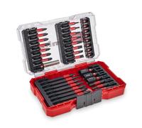 Original Einhell M-CASE 38-Piece Impact Bit Set (25 mm Bits, 50 mm Bits, 90 mm Bits, Hexagon Sockets, 60 mm Bit Holder Incl. Storage Box)