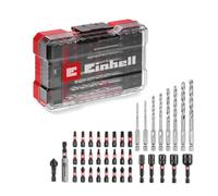 Einhell 39 Piece Hex Shank Screwdriver and HSS Drill Bit Set in M Case