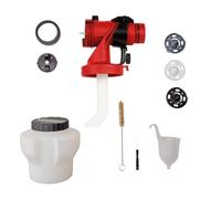 Original Einhell Paint Spray Kit (Paint Sprayer Accessory, Kit Including 1200ml Paint Tank, 3 Nozzles, Cleaning Brush, Spray Head)