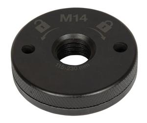 Original Einhell Quick Release Nut M14 (Angle Grinder Accessories, for Einhell Angle Grinder with an M14 Socket, for Sanding Discs with Diameter 115-125 mm)