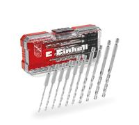 Einhell 10 Piece Hex Shank HSS Drill Bit Set in S Case