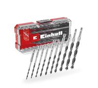 Einhell 10 Piece Hex Shank Wood Drill Bit Set in S Case
