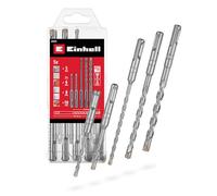 Original Einhell SDS Plus Set 4C 5 pcs 110/160 mm (4-cutter tip, centering point, double flute, SDS Plus shank)