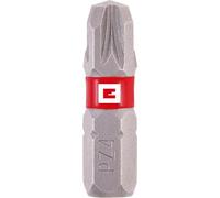 Original Einhell Standard Bits 3 Piece 25mm PZ4 (Chrome Vanadium, Precision Screws, Good Control, Red Color Ring, C 6.3 Shank)