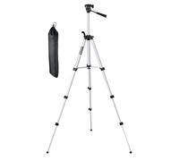 Original Einhell tripod for laser measuring devices (measuring device accessories, height adjustable 37 cm - 110 cm, 37 cm transport height in bag, 1/4" thread)