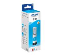 Original Epson 102 Ecotank Cyan Ink Bottle (C13T03R240)