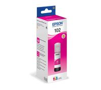Original Epson 102 Ecotank Magenta Ink Bottle (C13T03R340)
