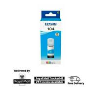 Epson 104 EcoTank Cyan ink bottle