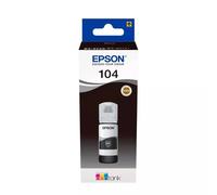 Original Epson 104 Ink Bottle Black Fits for ET-2720 ET-2820, ET-4800, T 00P1