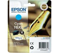 Original Epson 16xl Cyan for WF-2010w WF-2510wf WF-2520nf WF-2530wf WF-2540wf