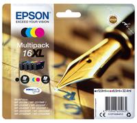 Original Epson 16XL Multipack Ink Cartridges WF2750 WF2750DWF T1636 C13T16364012