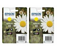Original Epson 18 Daisy Ink Cartridges Multipack for XP-102 XP-202 XP-205 LOT