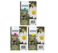 Original Epson 18 Daisy Ink Cartridges Multipack for XP-102 XP-202 XP-205 LOT