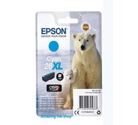 Original Epson 26XL Cyan Ink Cartridge, XP-510 XP-520 XP-600 XP-605 XP-610 T2632