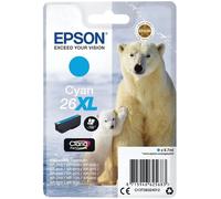 Original Epson 26XL Cyan Ink Cartridge XP-700 XP-710 XP-720 XP-800 XP-810 T2632