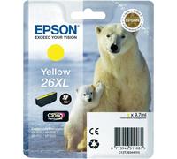 EPSON 26XL ink cartridge yellow high capacity 9.7ml 700 pages 1-pack blister without alarm