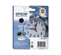 Epson Alarm clock Singlepack Black 27 DURABrite Ultra Ink