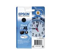 Epson Alarm clock Singlepack Black 27XL DURABrite Ultra Ink