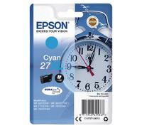 Epson C13T27124012 27XL Cyan Alarm Clock Ink Consumable 1100 Print Yield FREE24H