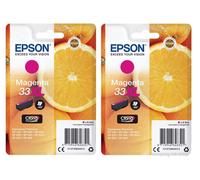 Original Epson 33, 33XL, Oranges Ink Cartridges, XP540 XP640 XP645 XP900, LOT