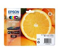 Original Epson 33, 33XL, Oranges Ink Cartridges, XP540 XP640 XP645 XP900, LOT