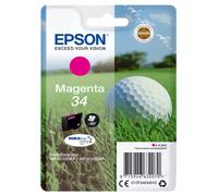 Genuine Epson 34 Ink Cartridges Golf Ball For WF-3720DWF Lot