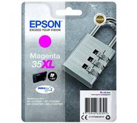 Epson 35XL Magenta Padlock High Yield Genuine Ink, Claria Photo HD Ink Cartridge