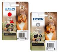 Original Epson 378, 378XL, 478XL, Squirrel Ink Cartridge, LOT