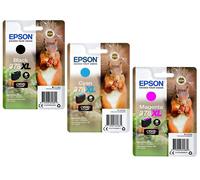 Original Epson 378, 378XL, 478XL, Squirrel Ink Cartridge, LOT