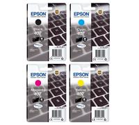 Original Epson 407, Keyboard Ink Cartridge, Epson WorkForce Pro WF-4745DTWF, LOT
