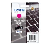 Original Epson 407, Keyboard Ink Cartridge, Epson WorkForce Pro WF-4745DTWF, LOT
