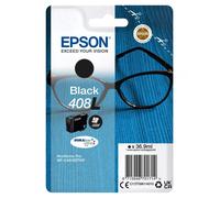 Epson Genuine Ink Singlepack High Yield Black 408 XL DURABrite Ultra