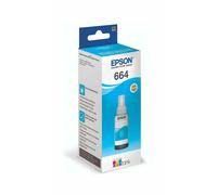 Genuine Epson Original T6642 EcoTank Ink Bottle Cyan 70ml