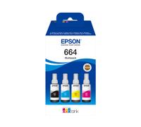Original Epson 664 Ink Bottle Multipack (B/C/M/Y)