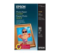 Original Epson A3 Glossy Photo Paper 200gsm - 20 Sheets C13S042536 VAT INCL