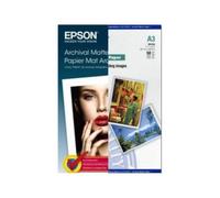 Original Epson Archival A3 192gsm Premium Matte Finish Inkjet Photo Paper - 50 S