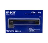 Original Epson ERC-15 B Black Nylon Ink Ribbon Cartridge (C43S015430)
