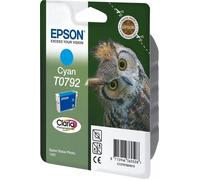 Original Epson Ink Cartridge T0792 Cyan for Stylus Photo 650 710 810 1400