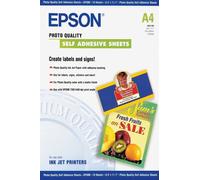 Epson Photo Quality Ink Jet Paper self-adhesive, DIN A4, 167g/m², 10 Sheets