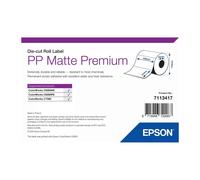 Original Epson PP Matte Premium 102mm x 51mm Die-cut Label Roll - 2,310 Labels (