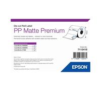 Original Epson PP Matte Premium 102mm x 76mm Die-cut Label Roll - 1,570 Labels (