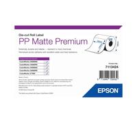 Original Epson PP Matte Premium 105mm x 210mm Die-cut Label Roll - 259 Labels (7