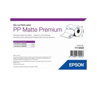 Original Epson PP Matte Premium 210mm x 297mm Die-cut Label Roll - 184 Labels (7