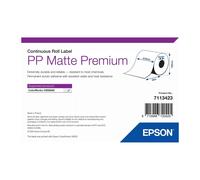 Original Epson PP Matte Premium 210mm x 55m Continuous Label Roll (7113423)