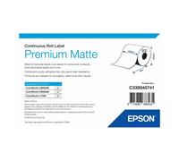 Original Epson Premium Matte 102mm x 60m Continuous Label Roll (C33S045741)
