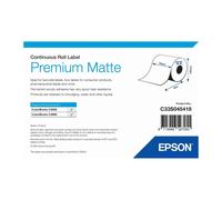Original Epson Premium Matte 76mm x 35m Continuous Label Roll (C33S045418)