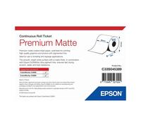 Original Epson Premium Matte 80mm x 50m Continuous Ticket Roll (C33S045389)