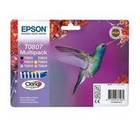 Epson Hummingbird Multipack 6-colours T0807 Claria Photographic Ink