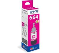 Original Epson T6643 EcoTank Ink Bottle - Magenta 70ml