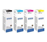 Original Epson T664X Ink Bottles (T6641/T6642/T6643/T6644) MultiPack